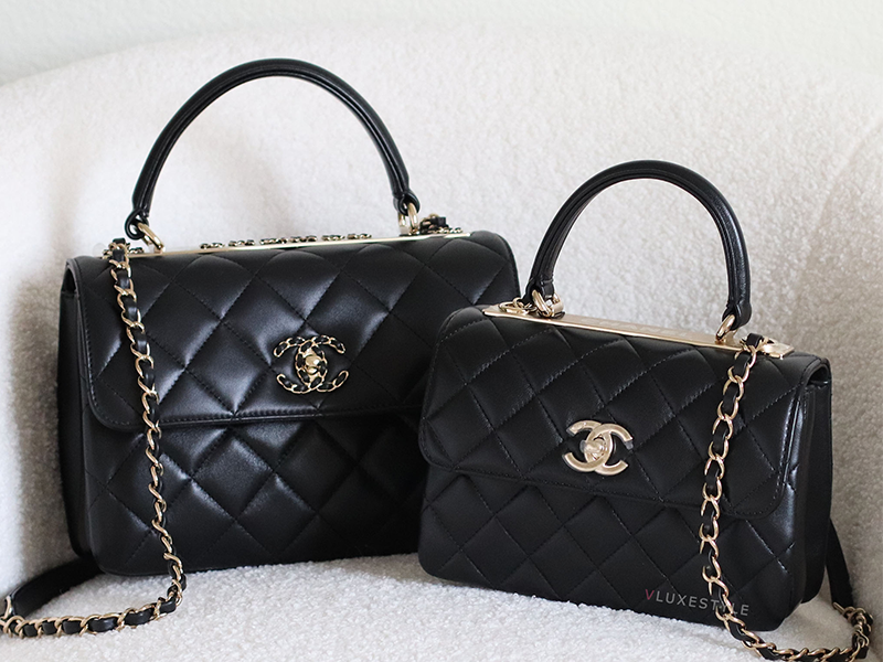 Chanel 24C Mini Trendy CC & 23S Small Trendy
