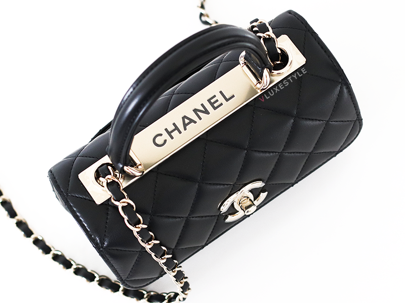 Chanel 24C Mini Trendy CC Black