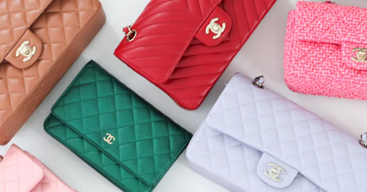 Chanel classic discount flap bag colors