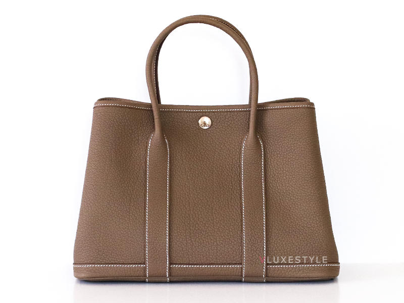 Hermes Bag Evelyne PM Mauve Sylvestre Clemence Palladium Hardware